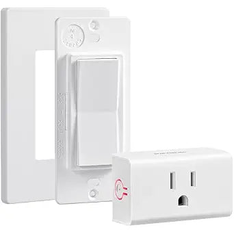 SURAIELEC Wireless Light Switch Remote Control Outlet, Decorator Rocker