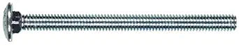 Hillman 1/4 in. Dia. x 6 in. L Zinc-Plated Steel Carriage Bolt 100 pk
