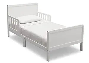 Delta Children Fancy Wood Toddler Bed - Greenguard Gold Certified, Bianca