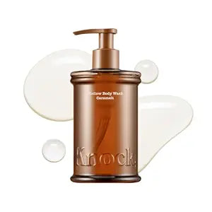 Knock Mellow Body Wash Caramelt, Hydrating Body Cleanser with Ceramide