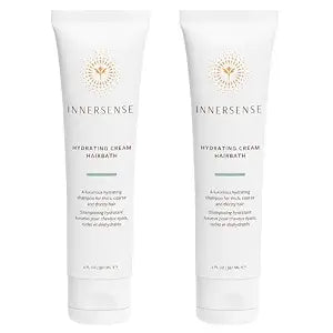 INNERSENSE Organic Beauty - Hydrating Cream Hairbath Shampoo (2oz, 2-Pack)