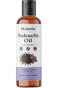 Cold Pressed Bakuchi Oil (Babchi) for Face, Pure Undiluted, 3.5 floz