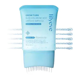 lilyeve Blue Hyaluronic Acid Capsule Scalp Serum for Dry Scalp, 3.38 fl oz
