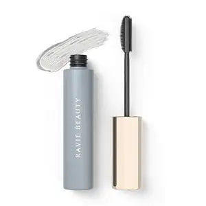 Ravie Beauty Clear Brow Gel ��� Long Lasting Hold for Brushed Up, Fluffy Brows | Easy Everyday Clear Formula with Brush, Flexible All-Day Hold, Flake-Free Eyebrow Setting Gel with Biotin & Vit