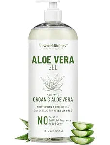 New York Biology Aloe Vera Gel - 12 Fl Oz