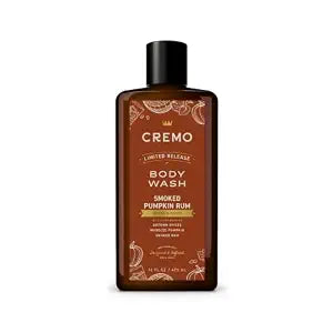 Cremo Body Wash for Men, Pumpkin Rum, 16 Fl Oz