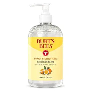 Burt's Bees Moisturizing Liquid Natural Hand Soap, Sweet Clementine Scent