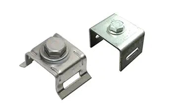 CAT2G324036NFE Galvanized Steel Bolt Straight Leg Bracket, 50 Pieces
