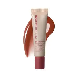 Ole Henriksen Pout Preserve Peptide Lip Treatment, Vegan Lip Plumping Treatment with Acai Sterols & Kokum Butter, Chai Drizzle