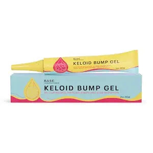 BASE LABORATORIES Keloid Bump Removal Gel, Natural Piercing Bump Treatment