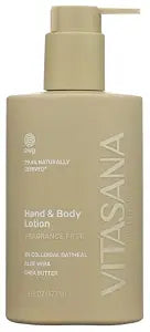 Hydrating Hand & Body Lotion, 16 oz ��� Fragrance���Free, 99% Plant���Derived with 2% Colloidal Oatmeal, EWG Verified, Hypoallergenic, Paraben���Free, Sulfate���Free, Cruelty���Free