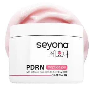 Advanced PDRN Peptide Gel ��� Salmon DNA Collagen Moisturizer with Matrixyl 3000, Niacinamide & Peptide Complex ��� Lightweight Korean Skincare Beauty Face Gel for Firm, Radiant-Looking Skin ��� 2oz