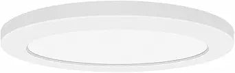 Access Lighting 20883LEDD-WH/ACR Slim Flush Mount, 1-Light 24 Watts, White