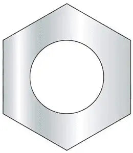 3/4"-10 Finished Hex Nuts/Grade 8 Steel/Zinc Plated (Quantity: 50)