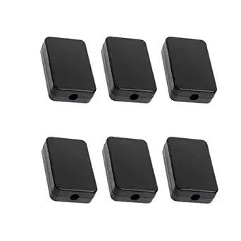 Waterproof Plastic Electric Project Case Junction Box 6Pcs 2.2X 1.4X 0.6 inch(55x35x15mm)