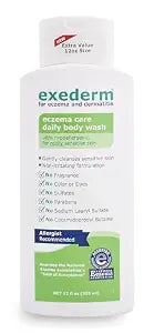 Exederm Body Wash for Eczema & Dermatitis Ultra Sensitive 12oz