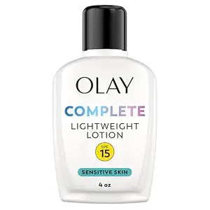 Olay Complete All Day Moisturizer SPF 15, Sensitive 4 oz (Pack of 3)