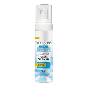 Dickinson's Witch Hazel Acne Foam Cleanser | 2% Salicylic Acid | 7 Fl Oz