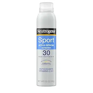 Neutrogena Sport Active Defense Sunscreen Spray SPF 30, 5.0 oz