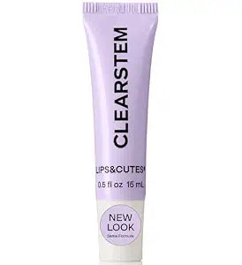 CLEARSTEM LIPS&CUTES Lip Balm & Cuticle Care - Multi-Tasking Hydrating Balm with Peptides, Vitamin E & Green Tea - Lip Care Products & Cuticle Balm Essentials for Daily Soothing & Nourishing Routine