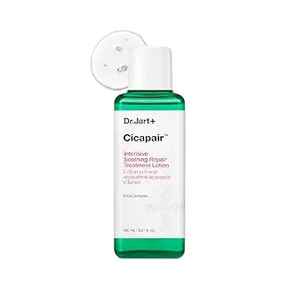 Dr.Jart+ Cicapair Intensive Soothing Repair Treatment Liquid Korean Face Lotion to Reduce Redness with Centella Asiatica | Hydrating Toner | Korean Skin Care, 5.07 Fl Oz