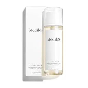 Medik8 Press & Glow PHA Gentle Daily Exfoliating Face Toner 6.7 oz