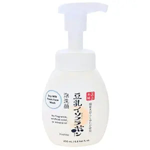 Hoshisu Nameraka Honpo Foam Face Wash NC 200 mL / 6.8 Net fl. oz. Imported from Japan