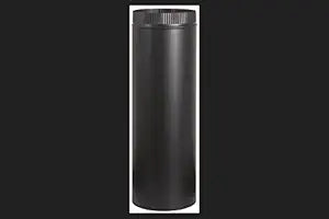 Imperial Manufacturing 3 in. Dia. x 24 in. L Steel Stove Pipe