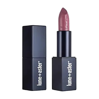 Lune+Aster PowerLips Lipstick | Creamy, Lightweight, Full Coverage, Nude Lipstick With Satin Finish. Formulated With Vitamin E and Jojoba Oil. Vegan & Gluten Free