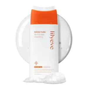 lilyeve GROWTURN 3D Volume Brush Shampoo, Biotin, Hair Growth, 6.77 fl oz