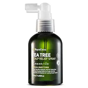 RoyceDerm Tea Tree Scalp Relief Spray - for Comfort, Hydration, and Balance - Conditioning Support for Women & Men