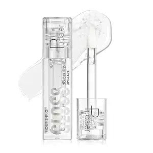 Moisturizing Lip Oil Gloss, Non Sticky Glass Lip Makeup for Juicy Lips