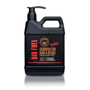 GIBS Bio Fuel Shampoo for Hair & Beard, Moisturizing & Nourishing, 1 Liter