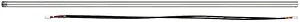 Cal Lighting Ceiling Fan Extension Rod Silver