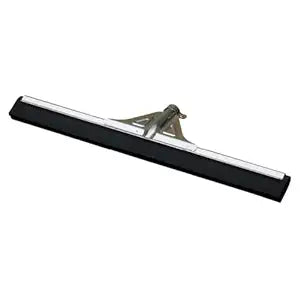 SPARTA Flo-Pac Floor Rubber Squeegee Window Squeegee with Reinforced Metal Frame for Floor, Bathroom, Kitchen, Concrete, Tile, Garage, Commercial Use, 30 Inches, Black