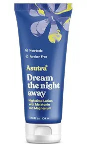 ASUTRA Dream the Night Away | Magnesium Lotion for Sleep 100ML (3.38 Fl Oz)