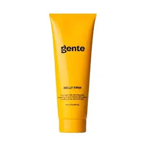 Gente Beauty Belly Firm Overnight Treatment with Castor Oil, Vitamin E, Drosera and Brazilian Oils | Firms, Tightens and Hydrates Skin