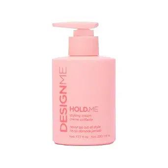 Design.Me HOLD.ME Styling Cream | Hair Smoothing Cream for Blowouts & Sleek Looks | Hydrating, Tames Frizz & Flyaways, Adds Shine & Smooths | Soft Hold