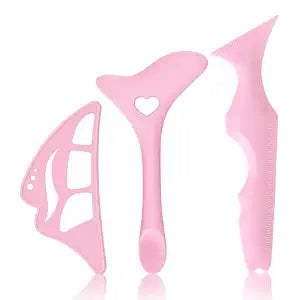 DAGEDA 3Pcs Eyeliner Stencils Set, Suitable for Eyetour Eyeshadow, Mascara