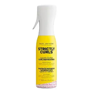 Marc Anthony Curl Refresher Spray, Strictly Curls - Lightweight Anti-Frizz Curly Hair Spray Hydrates & Restyles for Soft, Bouncy, Defined Curls & Waves - Sulfate-Free Hair Styling Products