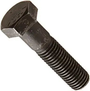 5/16-24 x 3 1/2 Hex Head Cap Screws, Steel Grade 5, Plain Finish (Quantity: 50 pcs) - Fine Thread UNF, Partially Threaded, Length: 3 1/2 Inch, Thread Size: 5/16 Inch