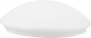 DOITOOL Ceiling Light Cover 10.61 x 3.34 Plastic Mount Ceiling Light Shade Modern Replacement Globes Lamp Shade for Lighting Fixtures