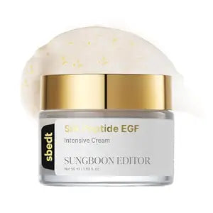 SUNGBOON EDITOR Silk Peptide EGF Intesive Cream for Fine Lines, 1.69 fl.oz
