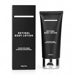 Retinol Body Lotion, Firming Body Cream for Crepey Skin, Moisturizing Retinol Lotion for Neck & All Body Skin, Deeply Nourishes(170/6oz)