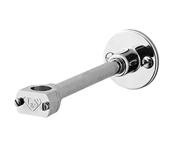 T&S Brass B-0109-06 Wall Bracket, 3" Wall Bracket Assembly with Mounting Hardware, Silver