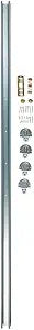 National Hardware N343-087 770D By-Passing Door Hardware in Galvanized
