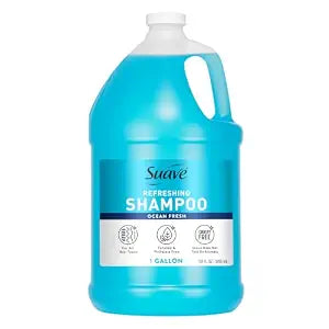 suave+ Essentials Ocean Breeze Refreshing Shampoo for Dry Hair, 128 fl oz