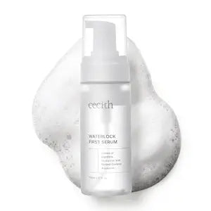 Waterlock First Serum, Korean Hydrating Hyaluronic Acid Serum for Face, Lightweight Moisture Barrier Serum for Dry & Dehydrated Skin, 5.07 fl oz