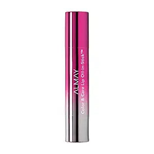 Almay Color & Care Lip Oil in Stick, 110 Sugar Plum, 0.09 oz