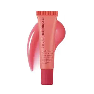 Ole Henriksen Pout Preserve Peptide Lip Treatment, Vegan Lip Plumping Treatment with Acai Sterols & Kokum Butter, Strawberry Sorbet